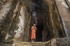 Monk at East gate-2
